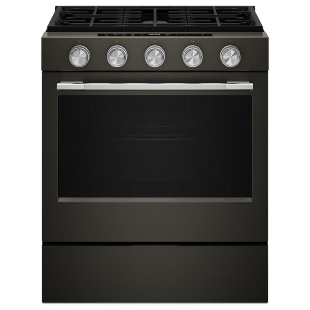 KitchenAid KSGS530SBE 30" Gas Range 5 Cu. Ft True Convection