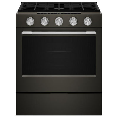 KitchenAid KSGS530SBE 30" Gas Range 5 Cu. Ft True Convection