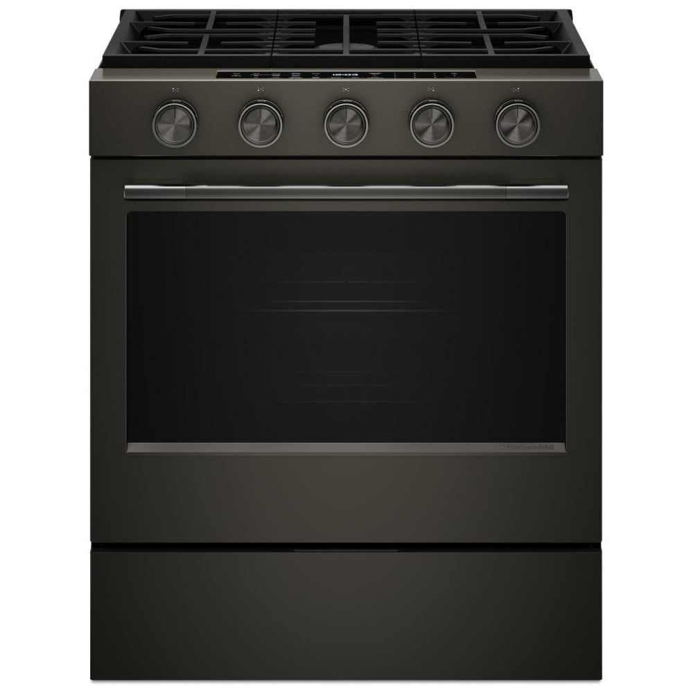 KitchenAid KSGS530SBE 30" Gas Range 5 Cu. Ft True Convection