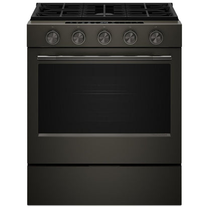 KitchenAid KSGS530SBE 30" Gas Range 5 Cu. Ft True Convection