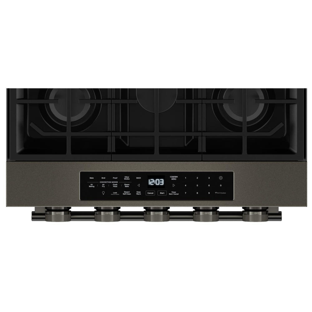 KitchenAid KSGS530SBE 30" Gas Range 5 Cu. Ft True Convection