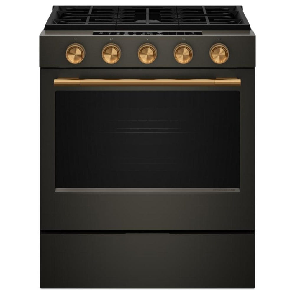 KitchenAid KSGS530SBE 30" Gas Range 5 Cu. Ft True Convection