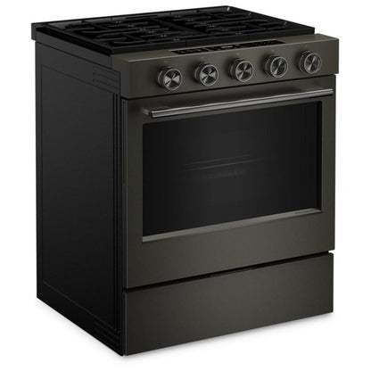 KitchenAid KSGS530SBE 30" Gas Range 5 Cu. Ft True Convection