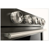 KitchenAid KSGS530SBE Gas Range, 5 cu. ft. Capacity, 30 inch Exterior Width, Self Clean, True Convection, 5 Burners, Storage Drawer, Air Fry, 18,000 BTU Highest Burner, Black Ore colour