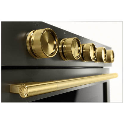 KitchenAid KSGS530SBE 30" Gas Range 5 Cu. Ft True Convection