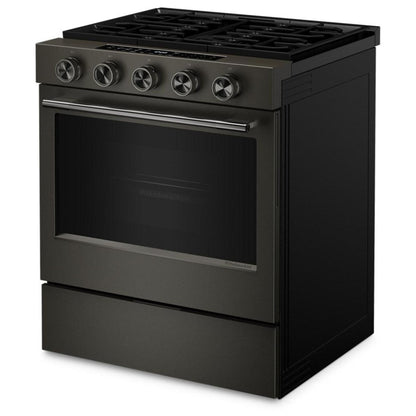 KitchenAid KSGS530SBE 30" Gas Range 5 Cu. Ft True Convection