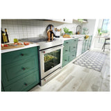 KitchenAid KSIS730PSS Induction Range, 6.4 cu. ft. Capacity, 30 inch Exterior Width, True Convection, 4 Burners, Storage Drawer, Yes, Self Clean, 3,700 W Highest Element, Stainless Steel colour