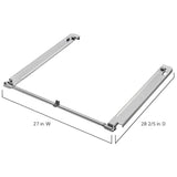 LG KSTK4 Stacking Kit, 27 inch Width, Chrome colour for 27 Inch Front Load Washer and Dryers