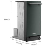 KitchenAid KTTP515TJP Trash Compactor, Juniper colour