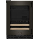 KitchenAid KUBL524SBE Beverage Center, 24 inch Width, Black Ore colour