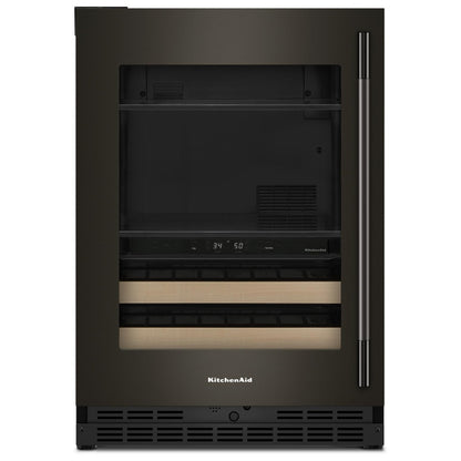 KitchenAid KUBL524SBE Beverage Center, 24 inch Width, Black Ore colour
