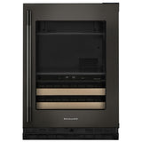 KitchenAid KUBR524SBE Beverage Center, 24 inch Width, Black Ore colour