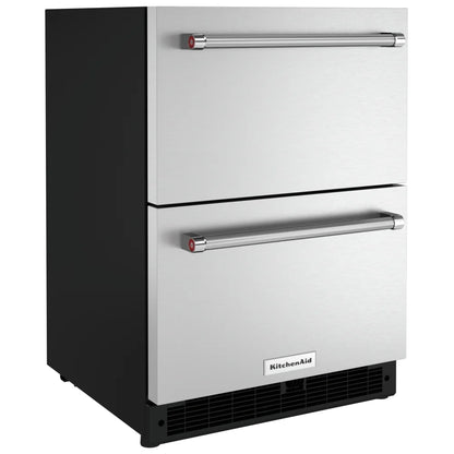 KitchenAid KUDR204KSB 台下制冷