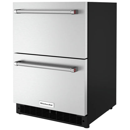 KitchenAid KUDR204KSB 台下制冷