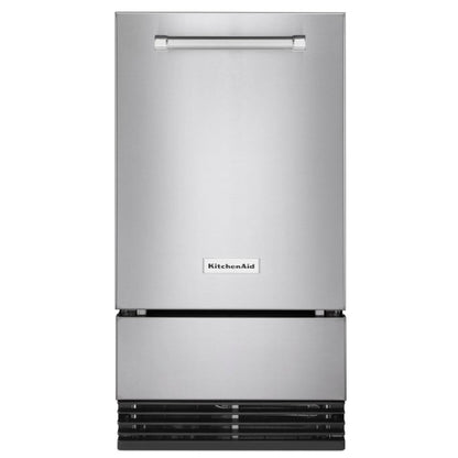 KitchenAid KUID308HPS Ice Maker | 18 inch Width | 35 lb/day Ice Production | Stainless Steel