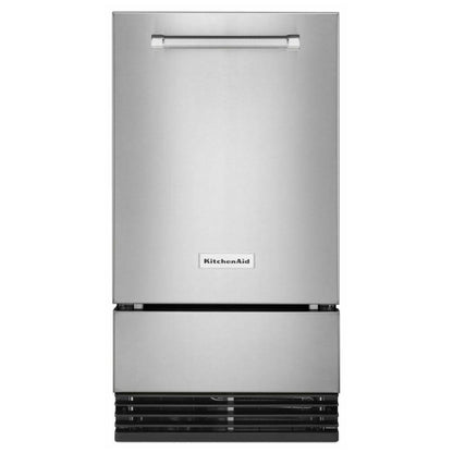 KitchenAid KUID308HPS Ice Maker | 18 inch Width | 35 lb/day Ice Production | Stainless Steel