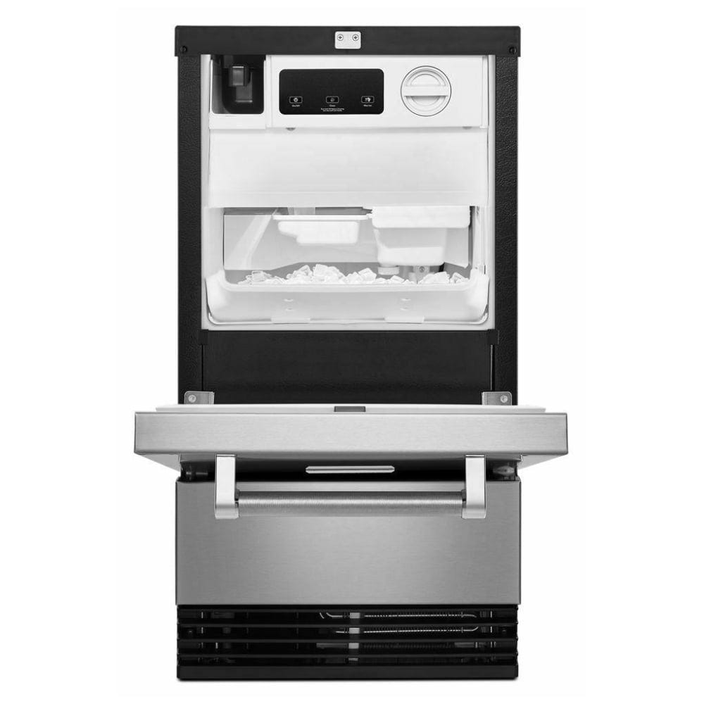 KitchenAid KUID308HPS Ice Maker | 18 inch Width | 35 lb/day Ice Production | Stainless Steel