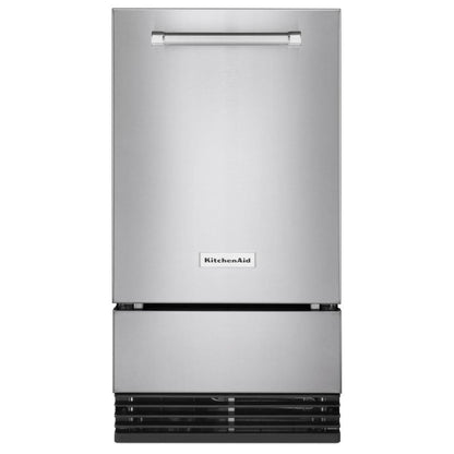 KitchenAid KUID308HPS Ice Maker | 18 inch Width | 35 lb/day Ice Production | Stainless Steel