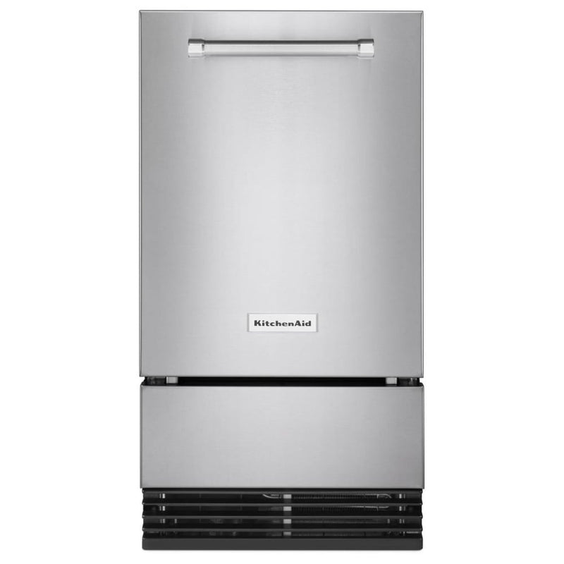 KitchenAid KUID308HPS Ice Maker | 18 inch Width | 35 lb/day Ice Production | Stainless Steel