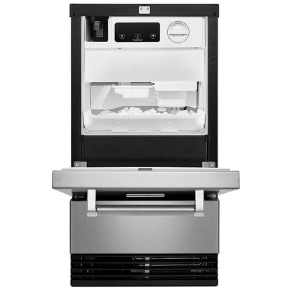 KitchenAid KUID308HPS Ice Maker | 18 inch Width | 35 lb/day Ice Production | Stainless Steel