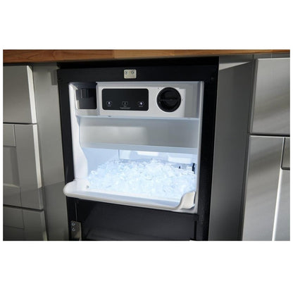 KitchenAid KUID308HPS Ice Maker | 18 inch Width | 35 lb/day Ice Production | Stainless Steel