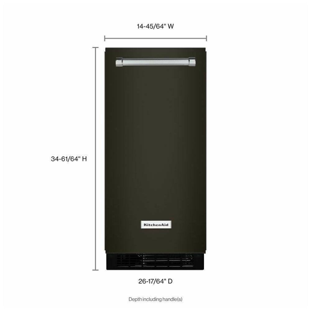 KitchenAid KUIX535HBS Ice Maker