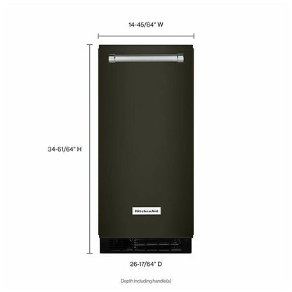 KitchenAid KUIX535HBS Ice Maker