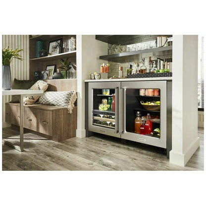 KitchenAid KURR214KSB 台下制冷