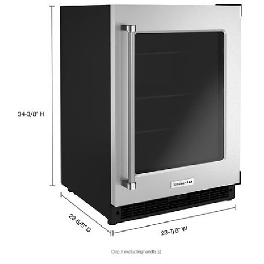 KitchenAid KURR214KSB Under Counter Refrigeration