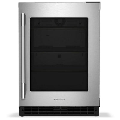 KitchenAid KURL524SPS Under Counter Refrigeration, 24 inch Width, ENERGY STAR Certified, PrintShield Stainless colour