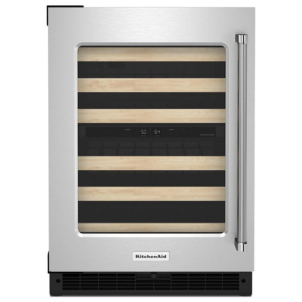 KitchenAid KUWL214KSB Under Counter Wine Refrigeration