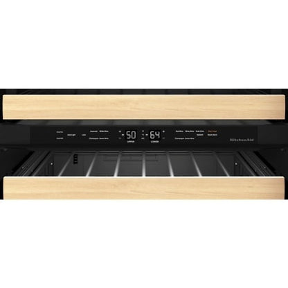KitchenAid KUWL214KSB Under Counter Wine Refrigeration