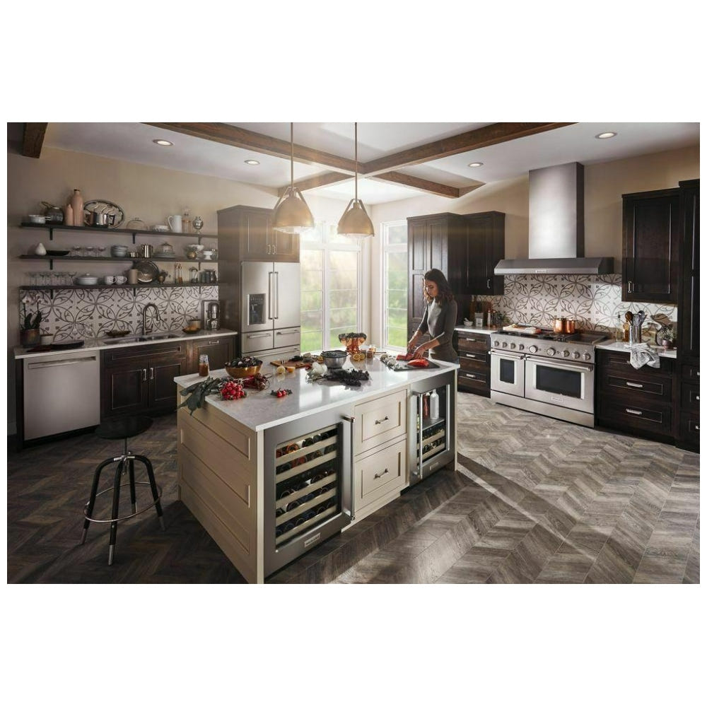 KitchenAid KUWL214KSB 台下式葡萄酒冷藏柜