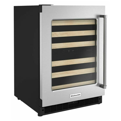 KitchenAid KUWL214KSB Under Counter Wine Refrigeration