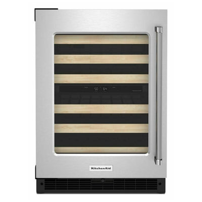 KitchenAid KUWL214KSB 台下式葡萄酒冷藏柜