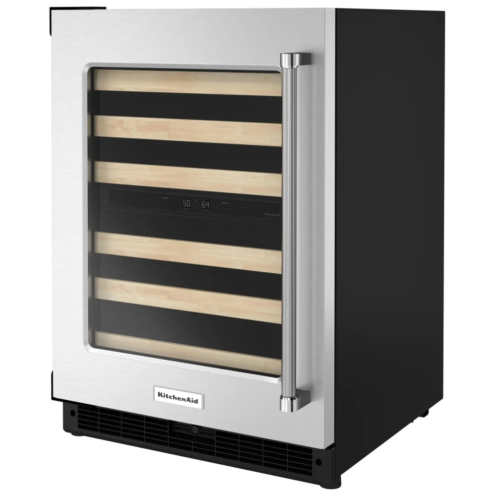 KitchenAid KUWL214KSB 台下式葡萄酒冷藏柜