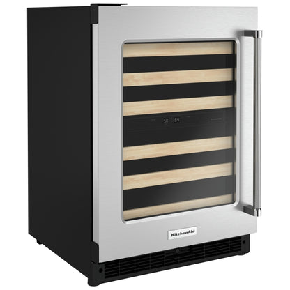 KitchenAid KUWL214KSB 台下式葡萄酒冷藏柜