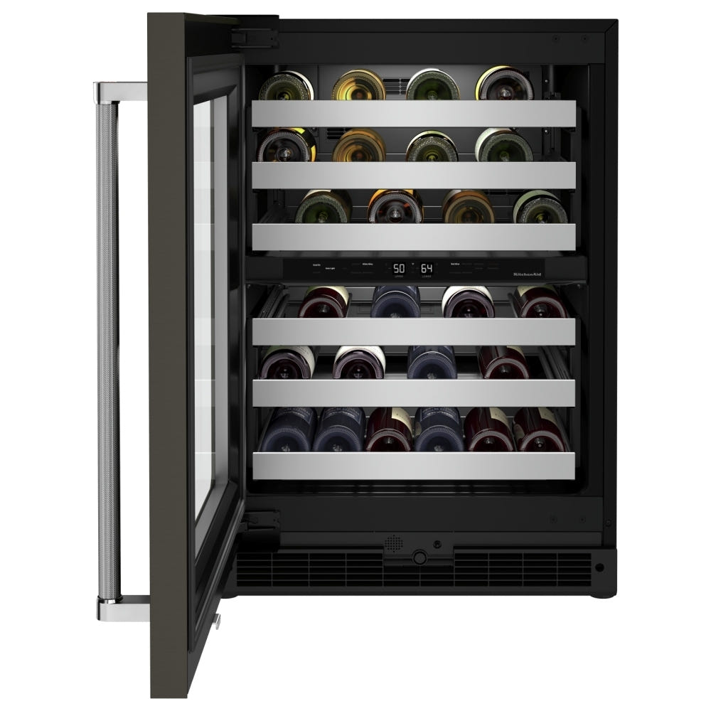 KitchenAid KUWL314KBS 台下式葡萄酒冷藏柜