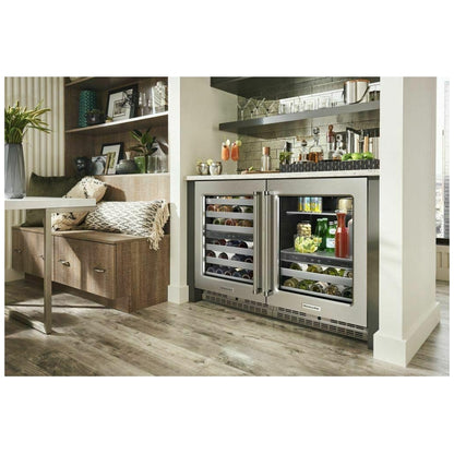 KitchenAid KUWL314KSS 台下式葡萄酒冷藏柜