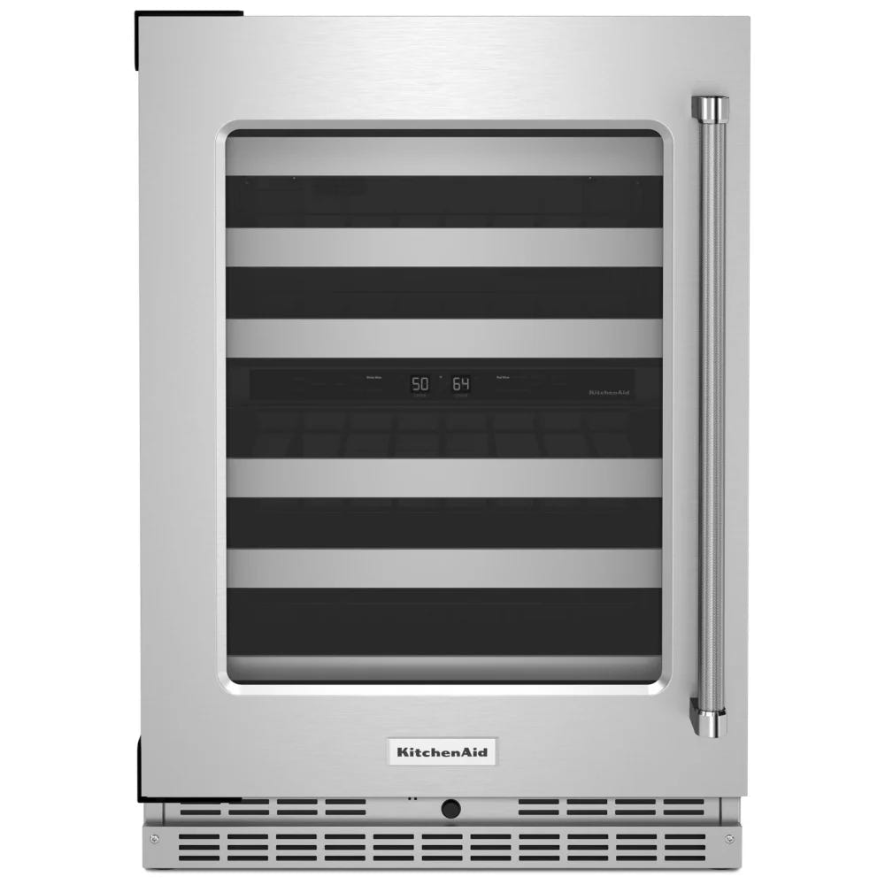 KitchenAid KUWL314KSS 台下式葡萄酒冷藏柜