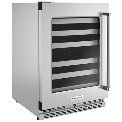 KitchenAid KUWL314KSS 台下式葡萄酒冷藏柜