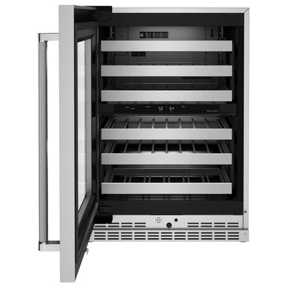 KitchenAid KUWL314KSS 台下式葡萄酒冷藏柜