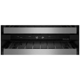 KitchenAid KUWL324SSB Under Counter Wine Refrigeration, 24 inch Width, Black Cabinet/Stainless Doors colour