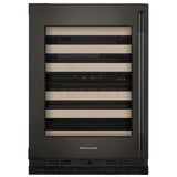 KitchenAid KUWL524SJP Under Counter Wine Refrigeration, 24 inch Width, Juniper colour