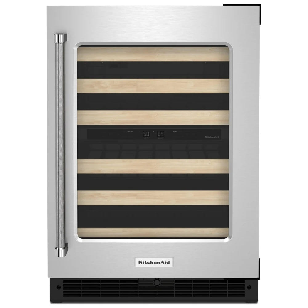 KitchenAid KUWR214KSB 台下式葡萄酒冷藏柜