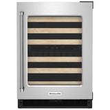 KitchenAid KUWR214KSB Under Counter Wine Refrigeration