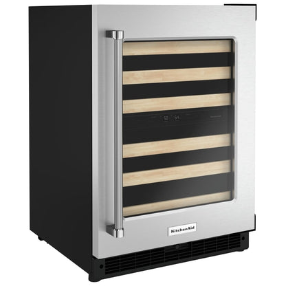 KitchenAid KUWR214KSB Under Counter Wine Refrigeration