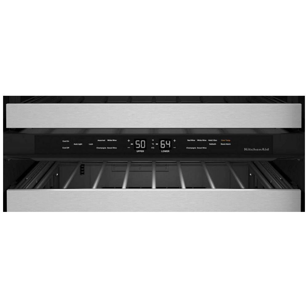 KitchenAid KUWR314KBS Under Counter Wine Refrigeration