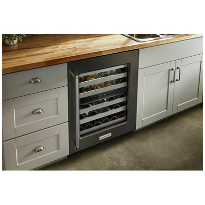 KitchenAid KUWR314KBS 台下式葡萄酒冷藏柜