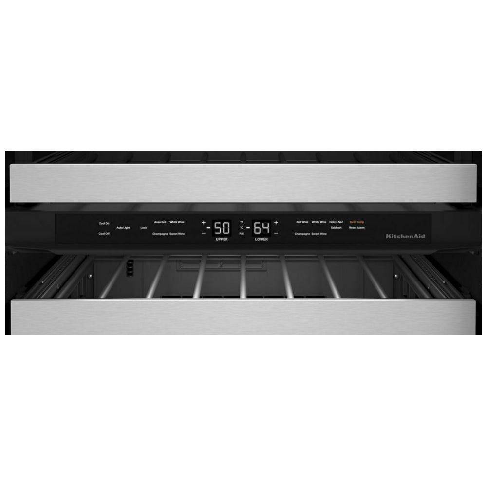 KitchenAid KUWR314KSS 台下式葡萄酒冷藏柜